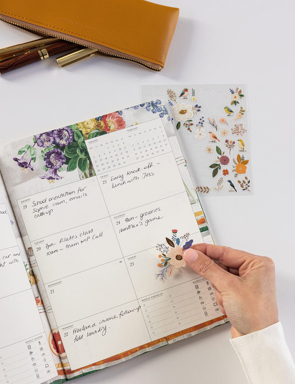 2026 Weekly Calendar Notebook