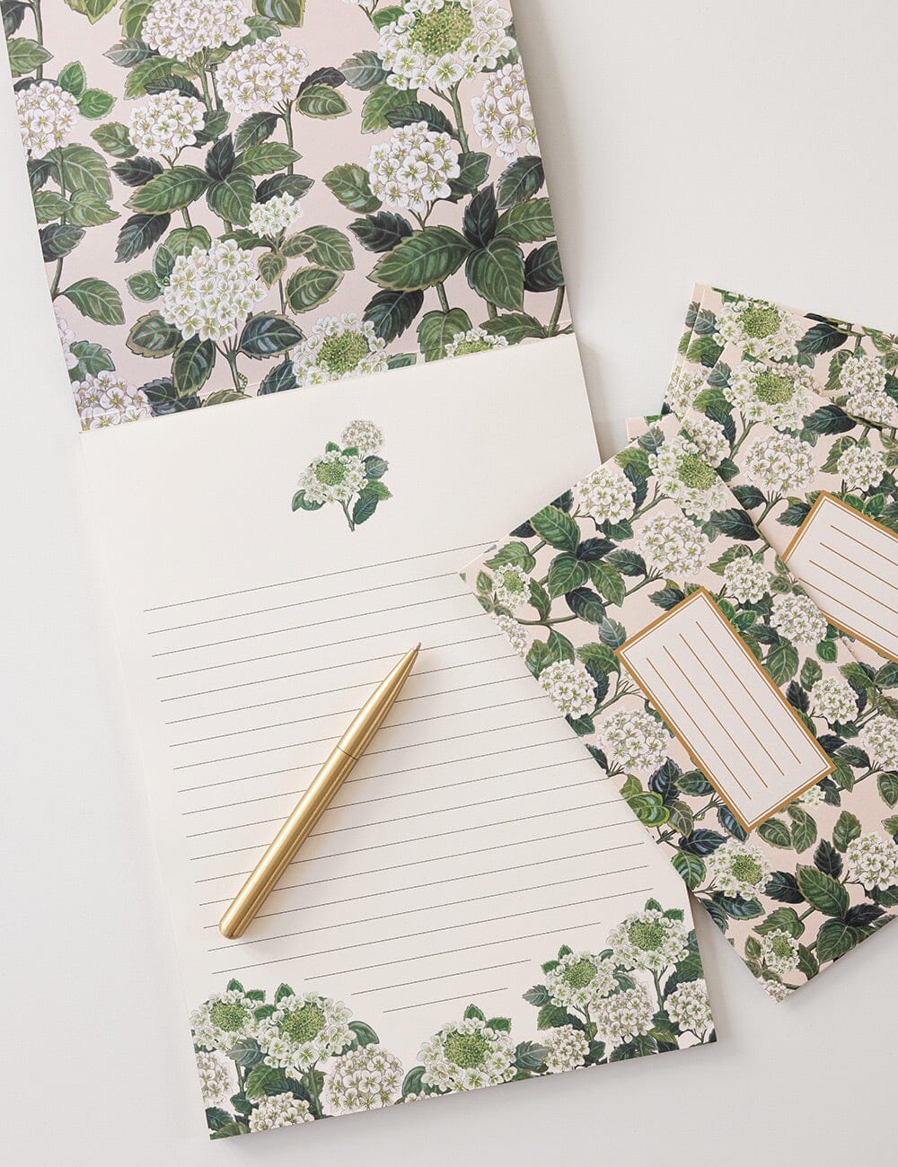 Hydrangea A4 Writing Pad