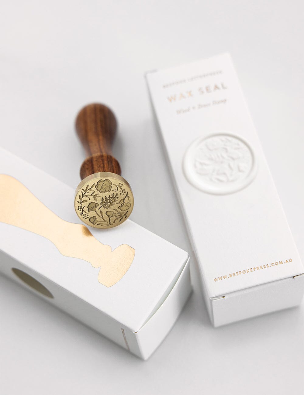 Wax Seal Stamp - Wildflower Wax Seal Bespoke Letterpress 