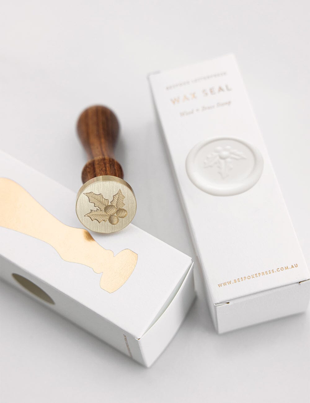 Wax Seal Stamp - Holly Wax Seal Bespoke Letterpress 