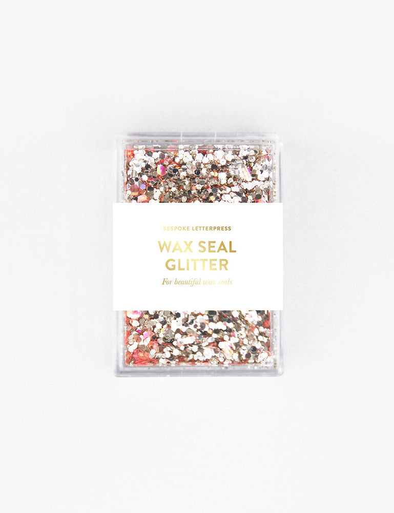 Wax Seal Glitter- Silver Blend Wax accessories Bespoke Letterpress 