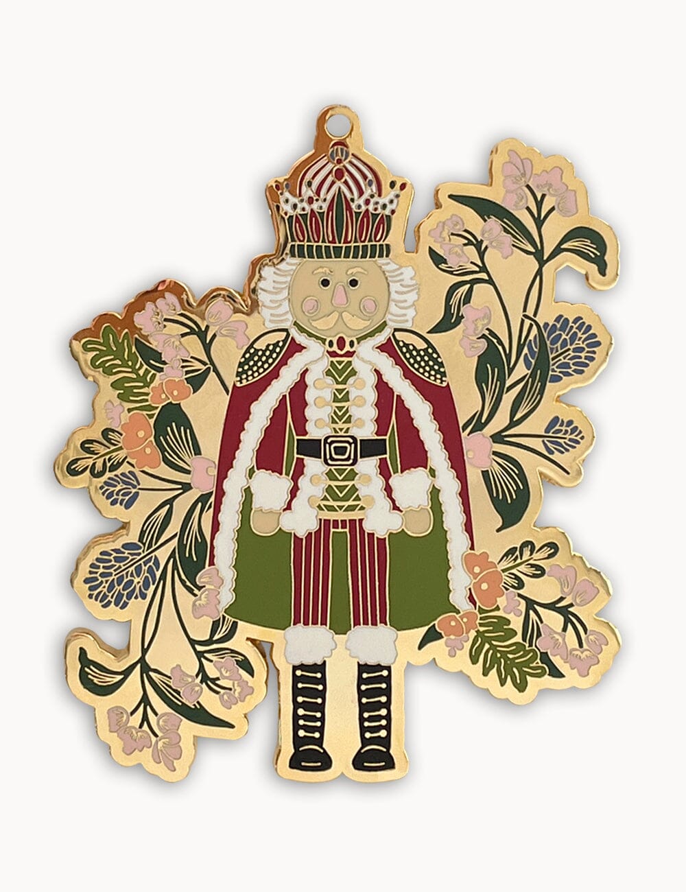 Fine Enamel Christmas Ornament - Nutcracker