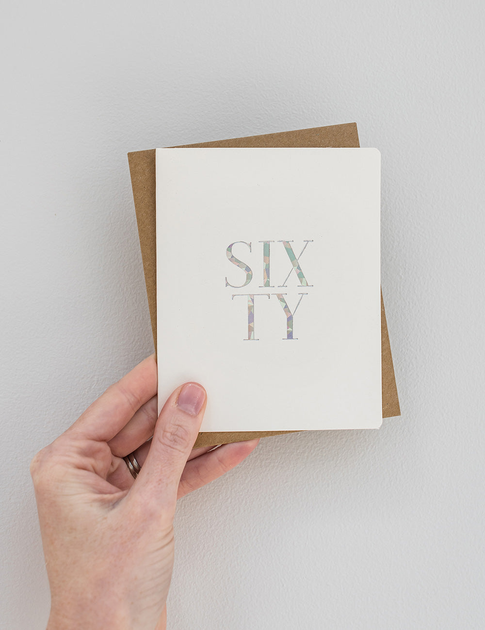 Sixty (60) Greeting Card