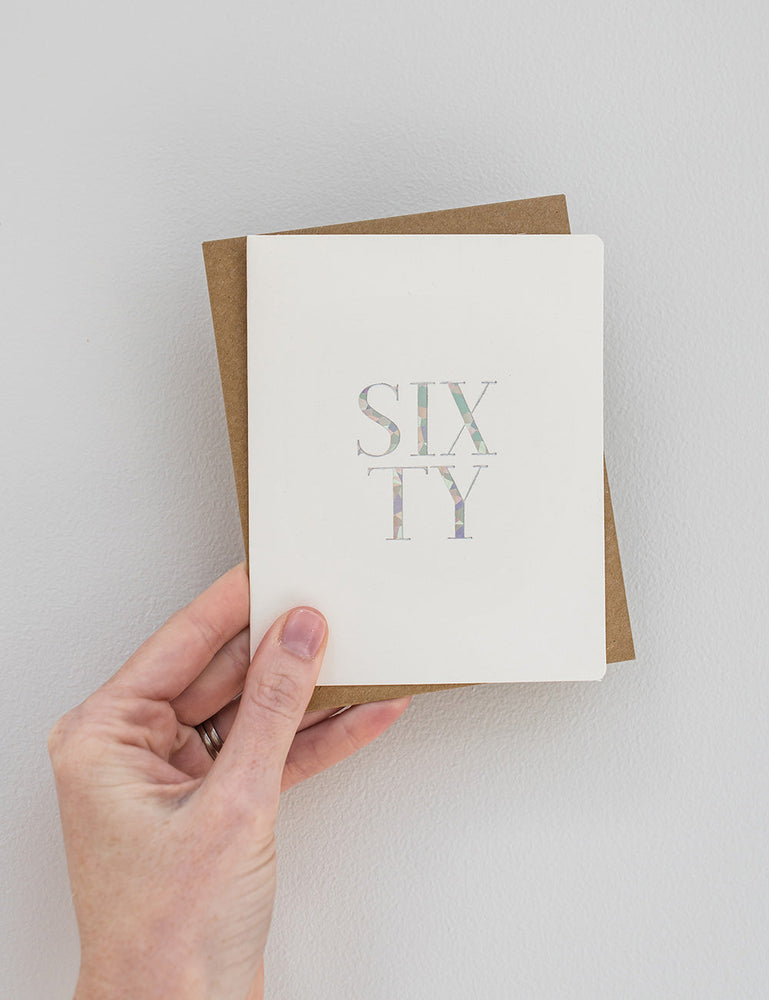 Sixty (60) Greeting Cards Bespoke Letterpress 