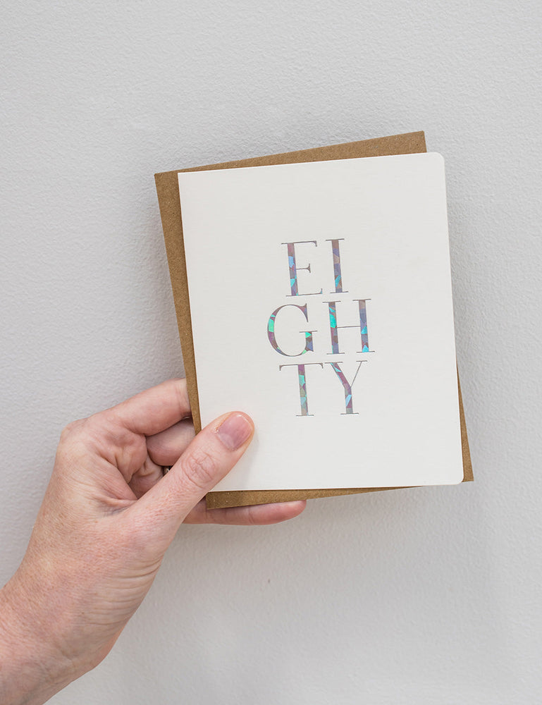 Eighty (80) Greeting Cards Bespoke Letterpress 