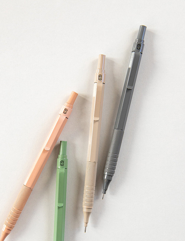 Bespoke Mechanical 0.5mm Pencil Charcoal Bespoke Letterpress 