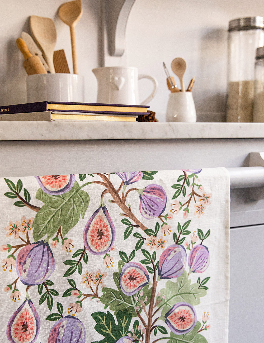 Figs 100% Linen Tea Towel