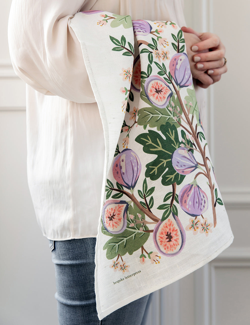 Figs 100% Linen Tea Towel