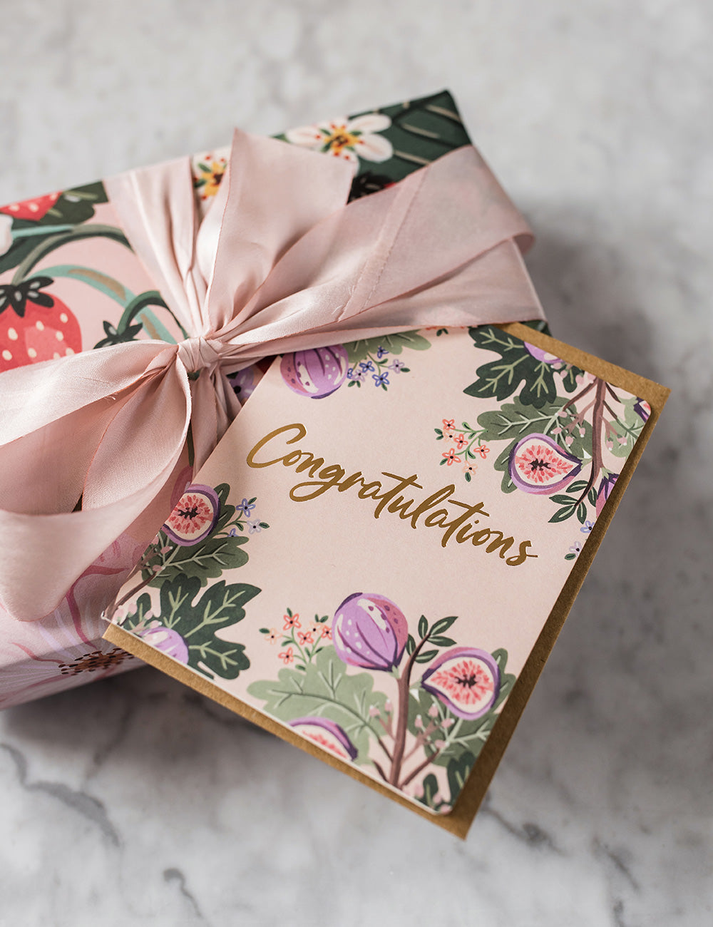 Congratulations - Fig Greeting Card