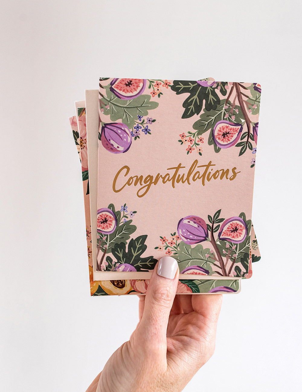 Congratulations - Fig Greeting Card