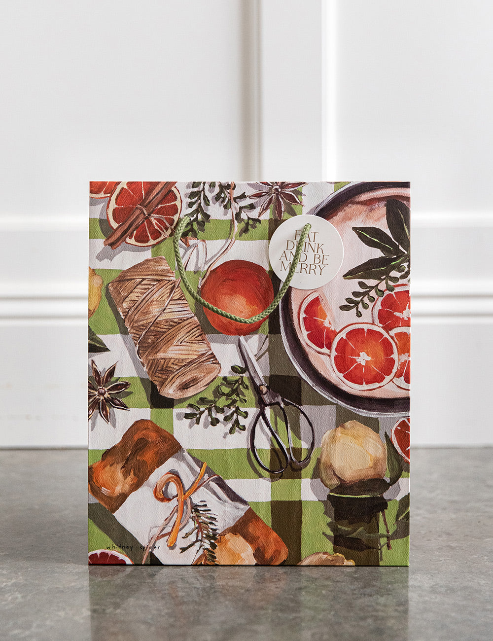 Large Gift Bag - Oranges