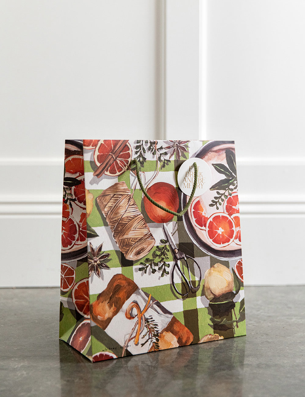 Large Gift Bag - Oranges