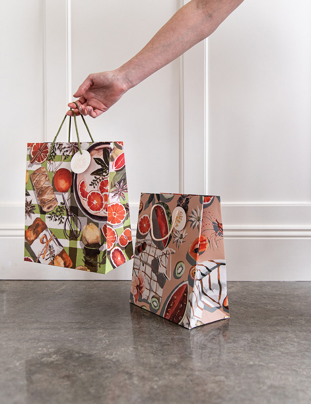 Large Gift Bag - Oranges