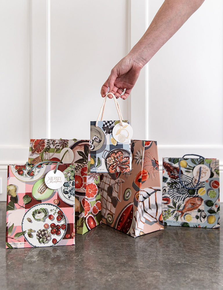 Bundle - 10 Whitney Spicer Gift Bags Gift Bag Bespoke Letterpress 