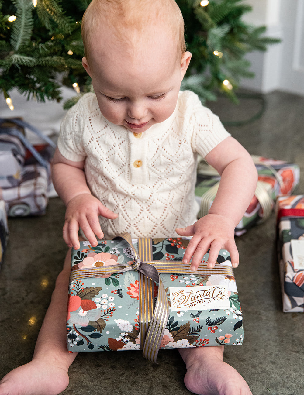 Smoke Gold Foil Striped Ribbon - 10 metres