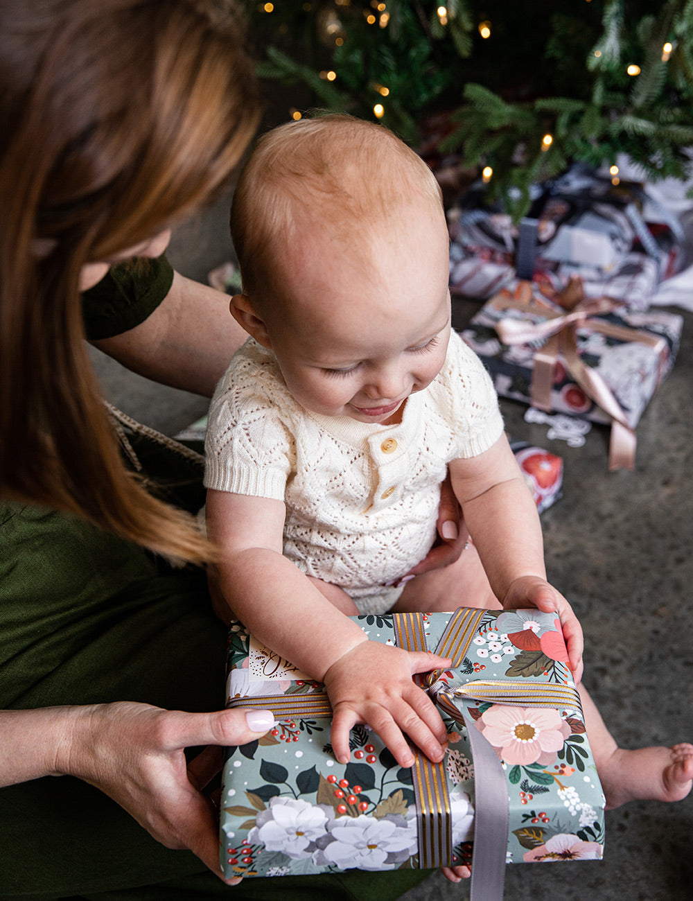 Smoke Gold Foil Striped Ribbon - 10 metres