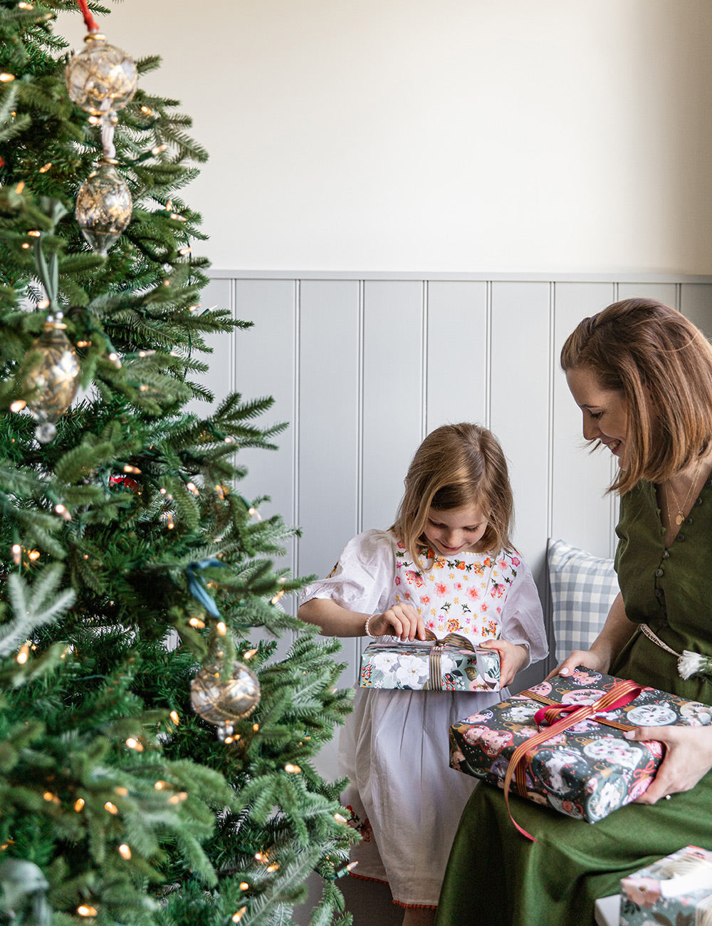 Smoke Gold Foil Striped Ribbon - 10 metres
