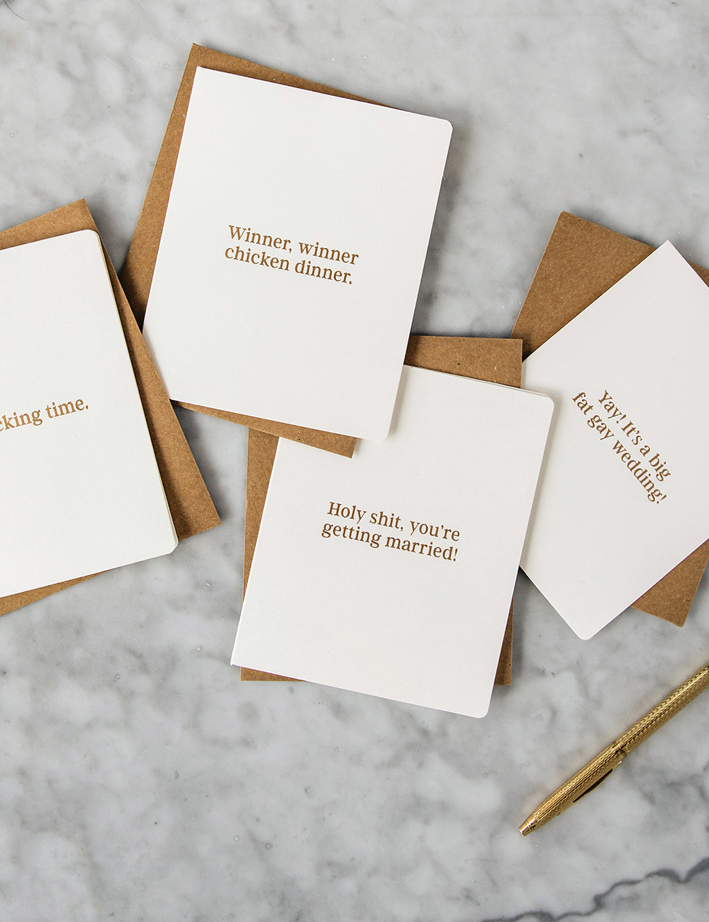 Holy Shit, youre getting married! Greeting Card