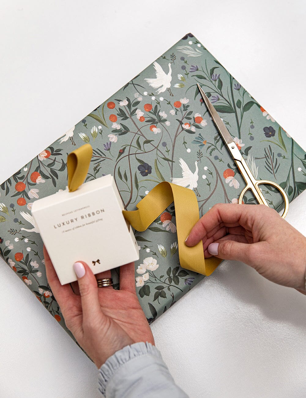 Mustard Luxury Satin Ribbon - 10 metres