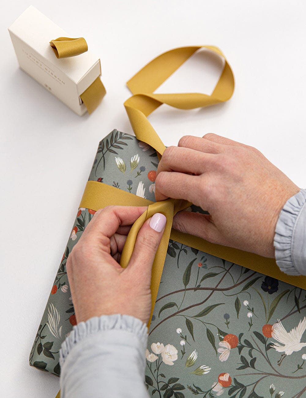 Mustard Luxury Satin Ribbon - 10 metres