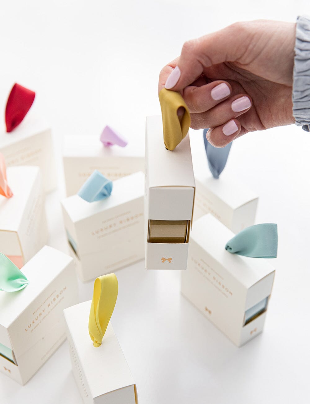 Mustard Luxury Satin Ribbon - 10 metres