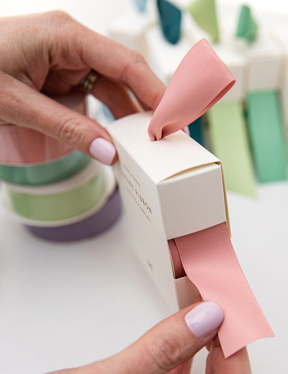 Rose Luxury Satin Ribbon