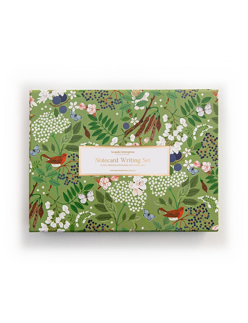 Flowering trees Notecard Boxset Notecards Bespoke Letterpress 