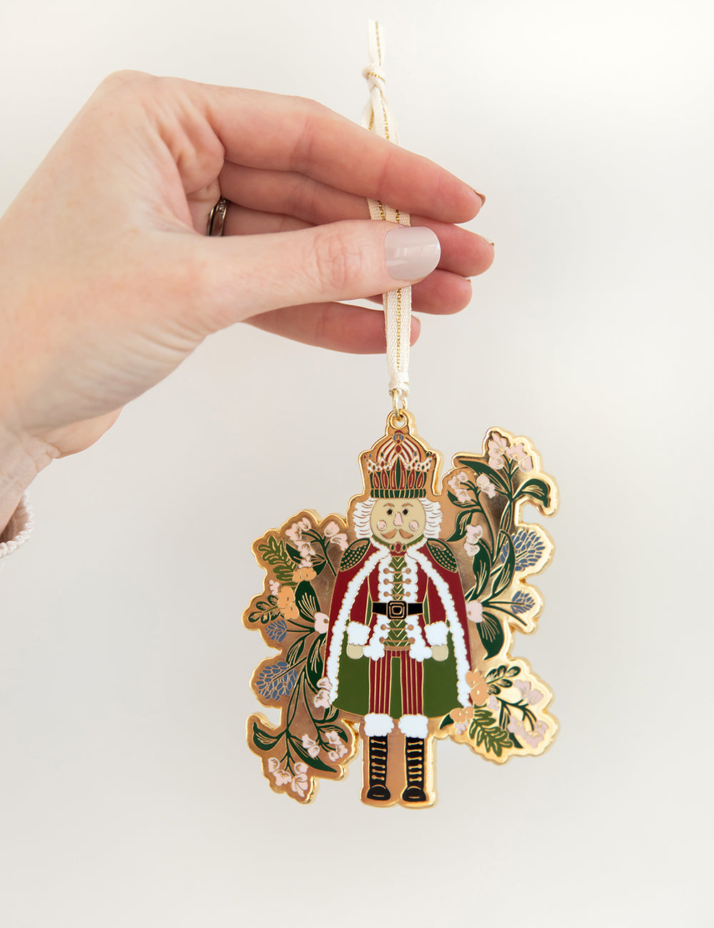 Fine Enamel Christmas Ornament - Nutcracker