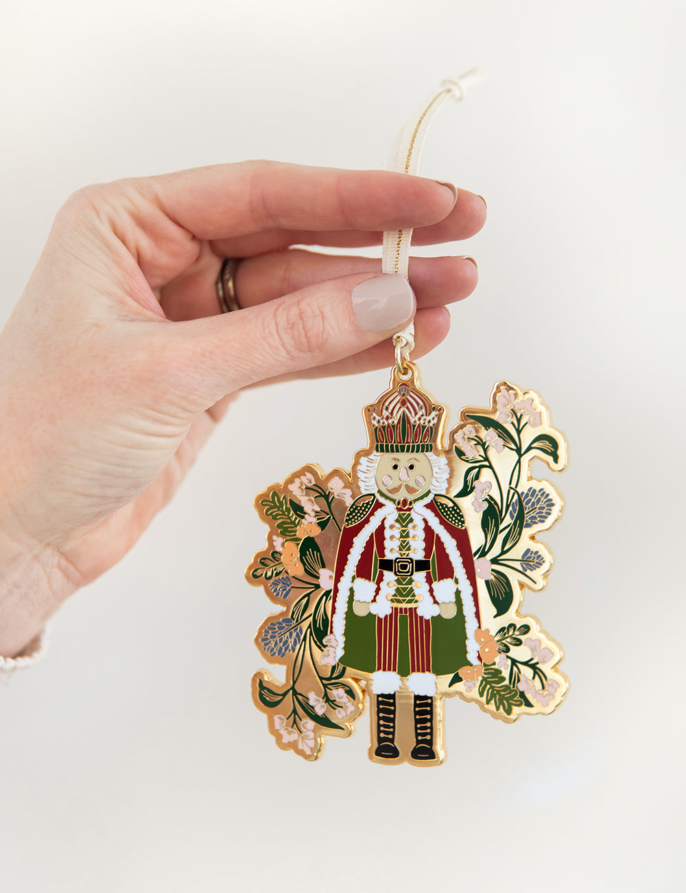 Fine Enamel Christmas Ornament - Nutcracker