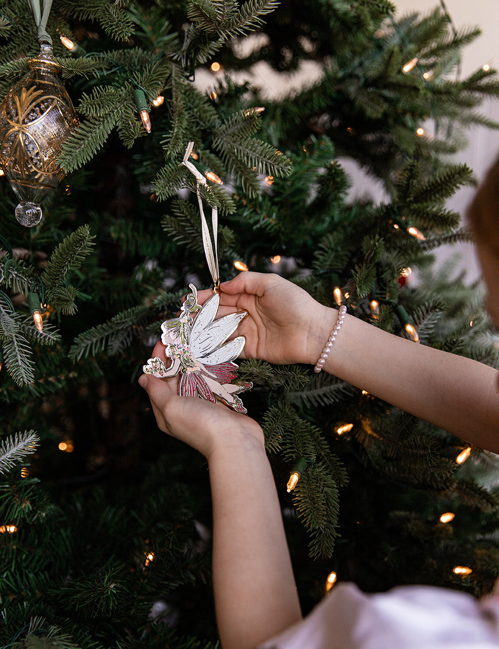 Fine Enamel Christmas Ornament - Sugar Plum Fairy