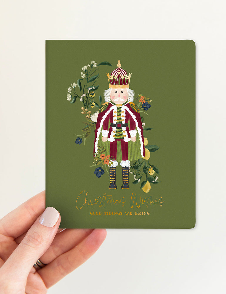 10 Pack Greeting Card Boxset - Blush Christmas Greeting Cards Boxset Bespoke Letterpress 