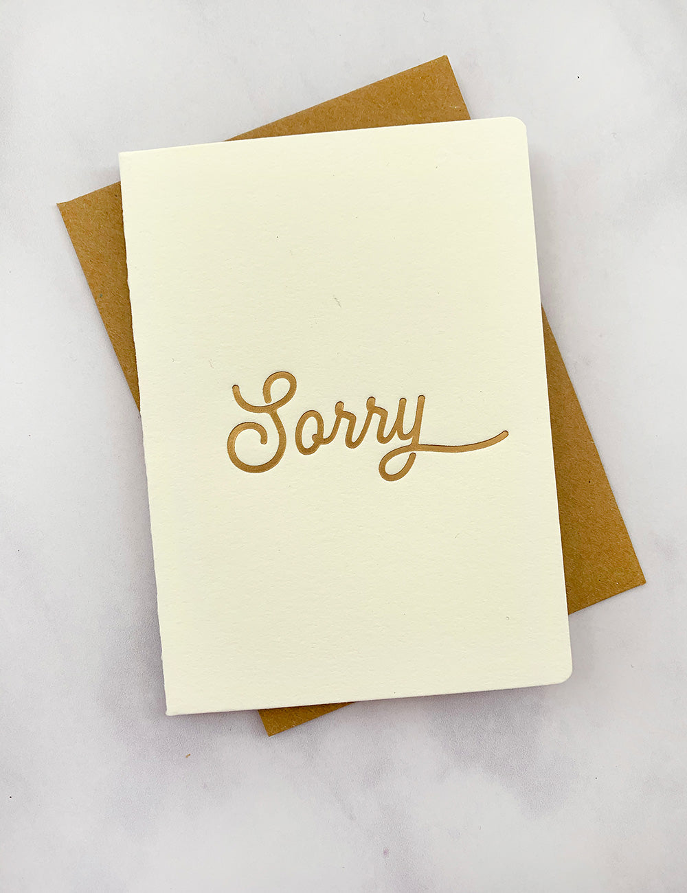 Petite Card - Sorry Greeting Card