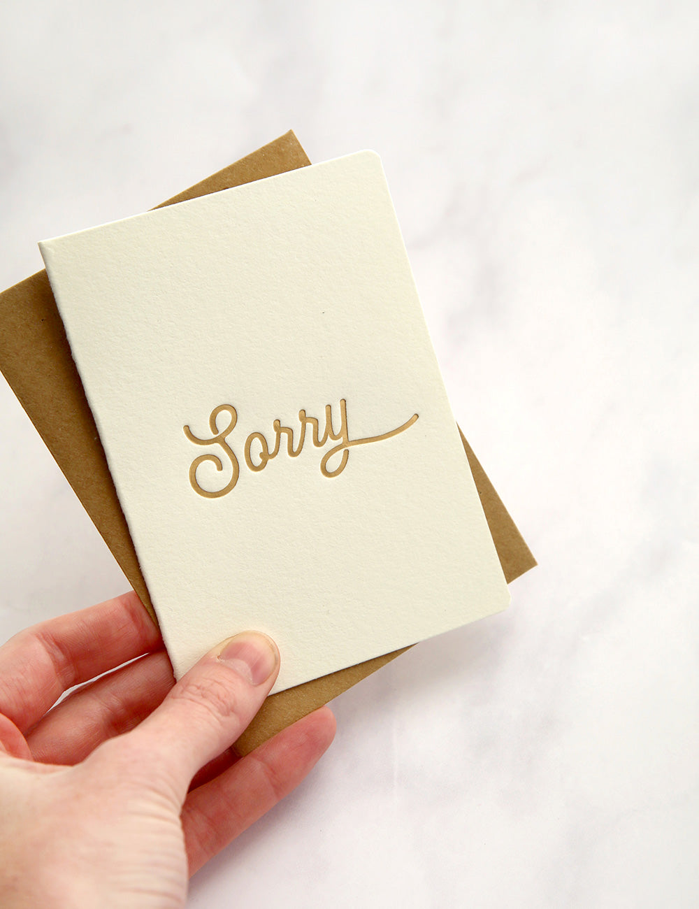 Petite Card - Sorry Greeting Card