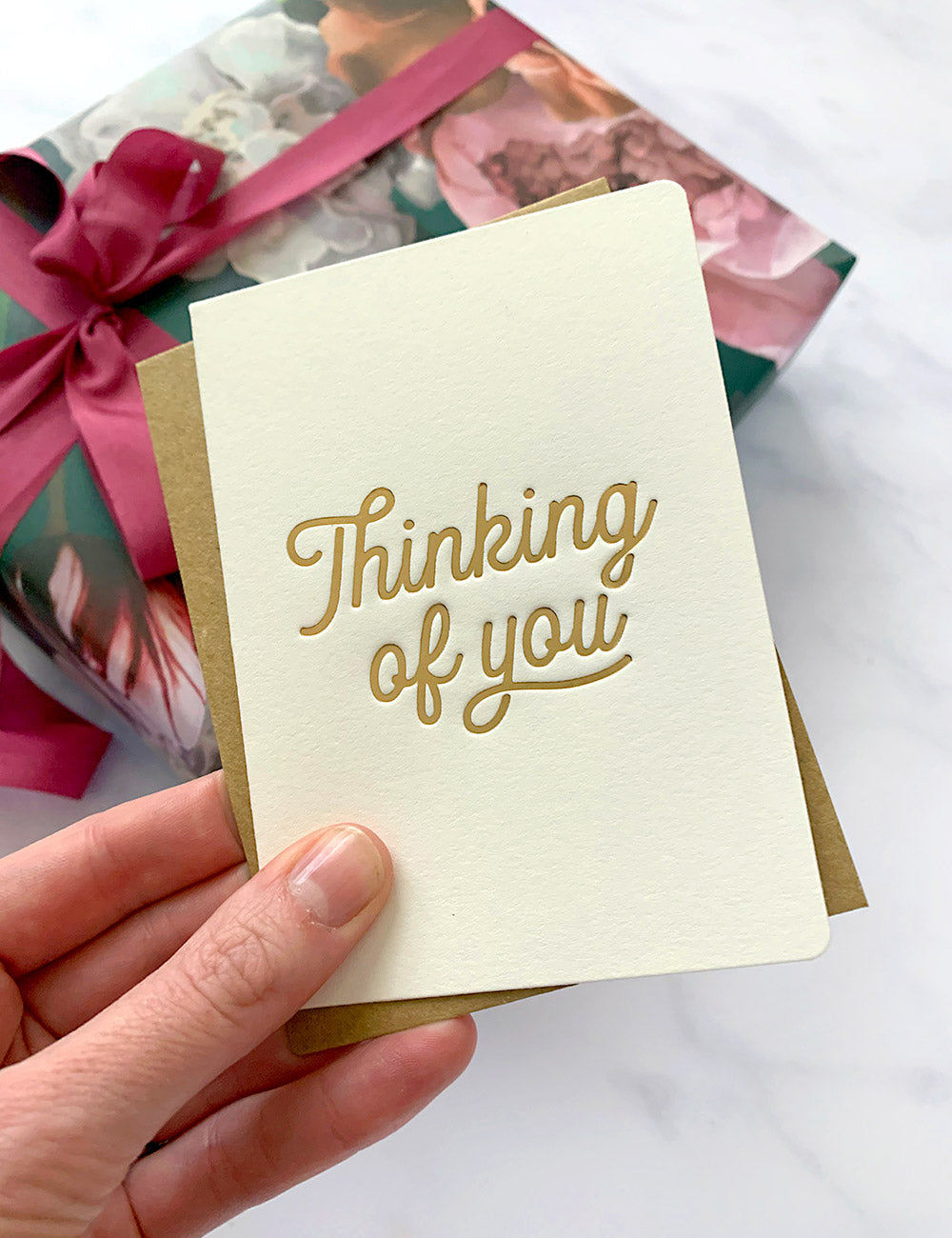 Petite Card - Thinking of You Greeting Card