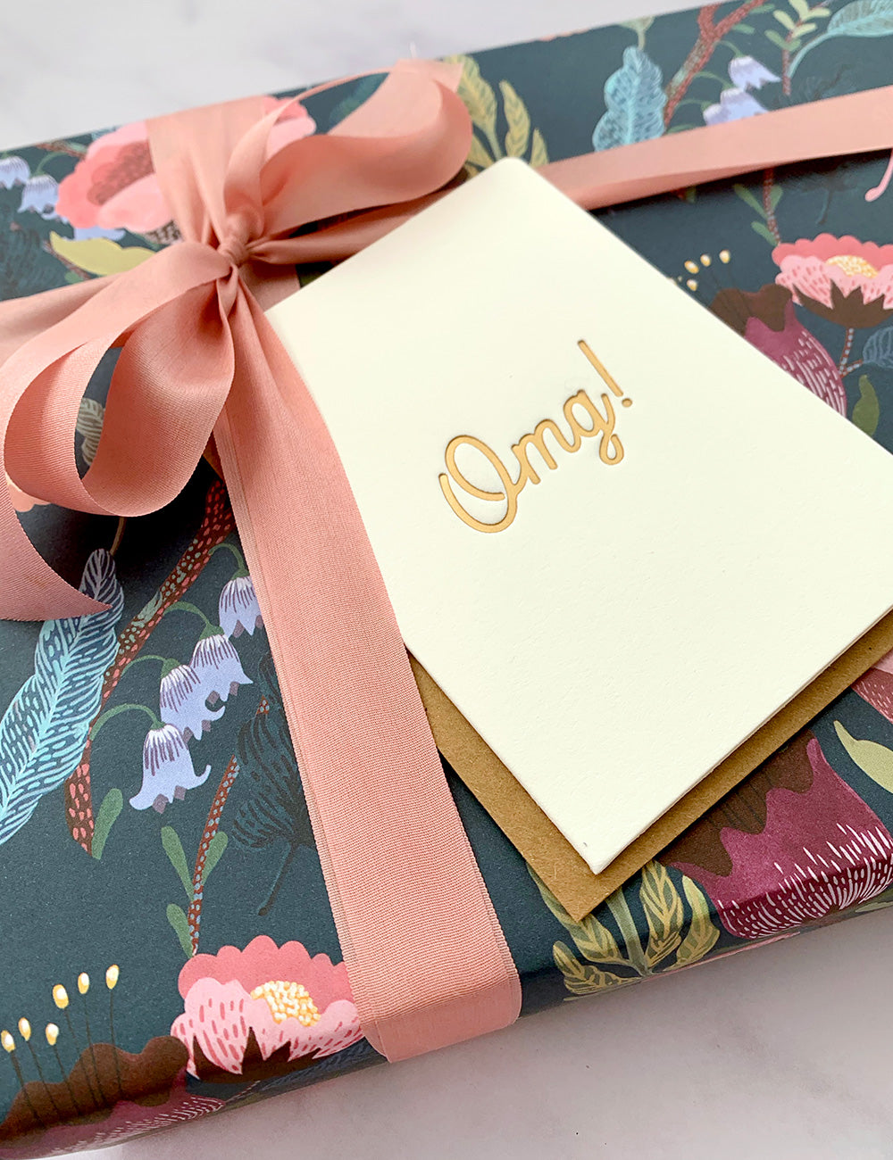 Petite Card - OMG! Greeting Card