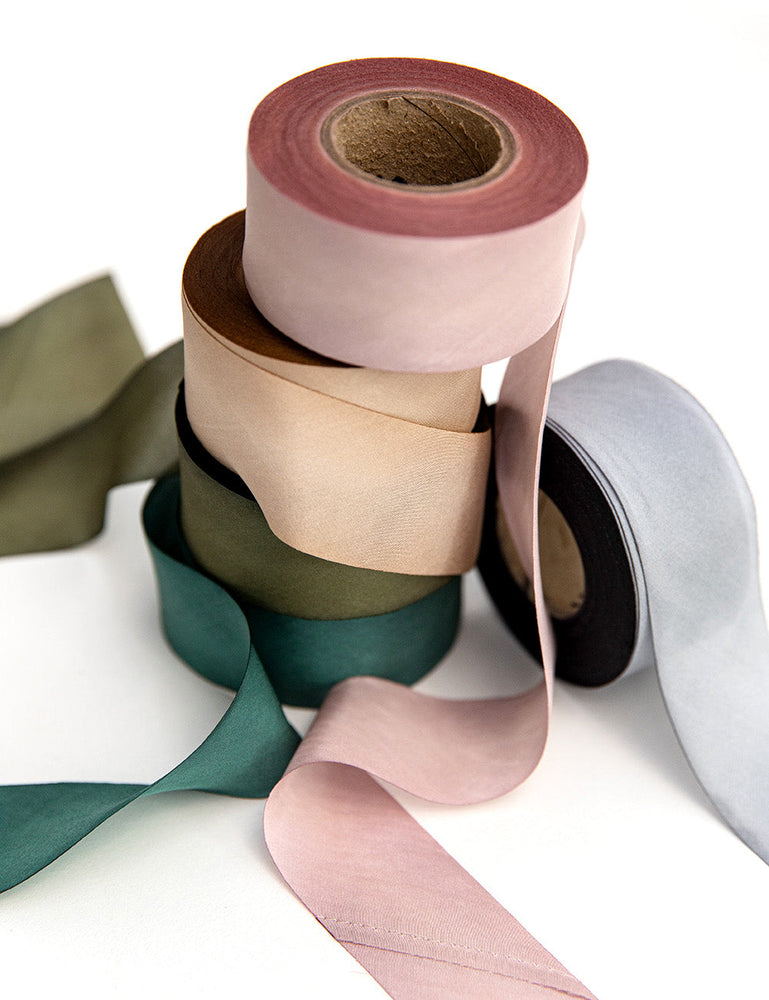 Primrose Pink Silk Ribbon - 3 metres Silk Ribbon Bespoke Letterpress 