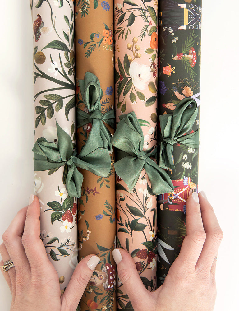 Olive Silk Ribbon - 3 metres Silk Ribbon Bespoke Letterpress 