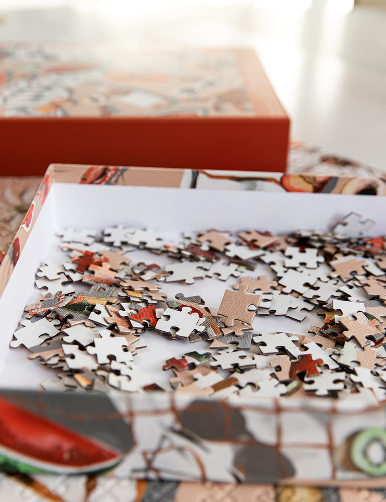 The Summer Picnic 1000pc Puzzle puzzle Bespoke Letterpress 
