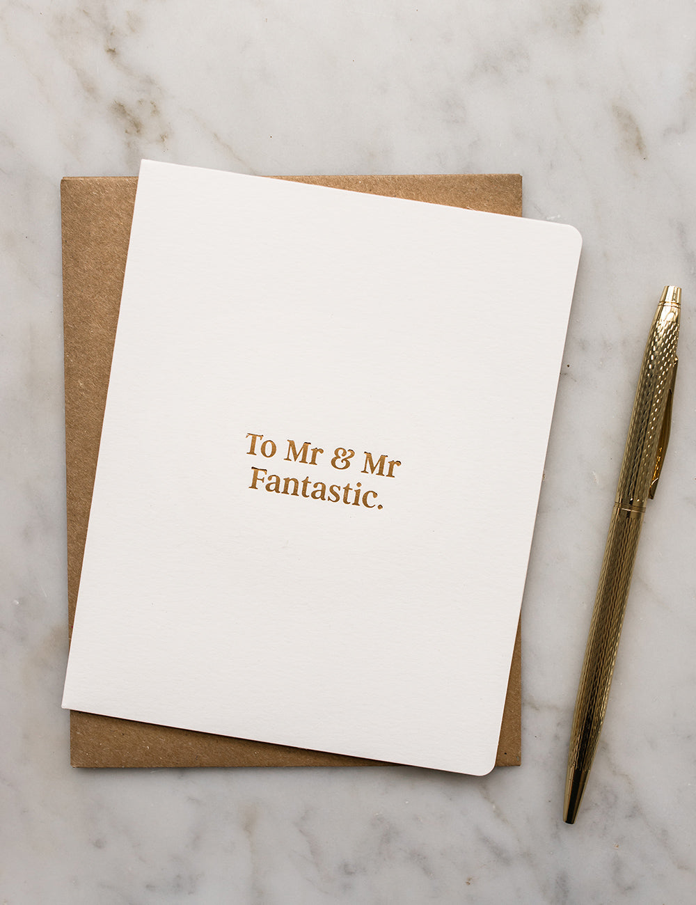 To Mr & Mr Fantastic Greeting Card