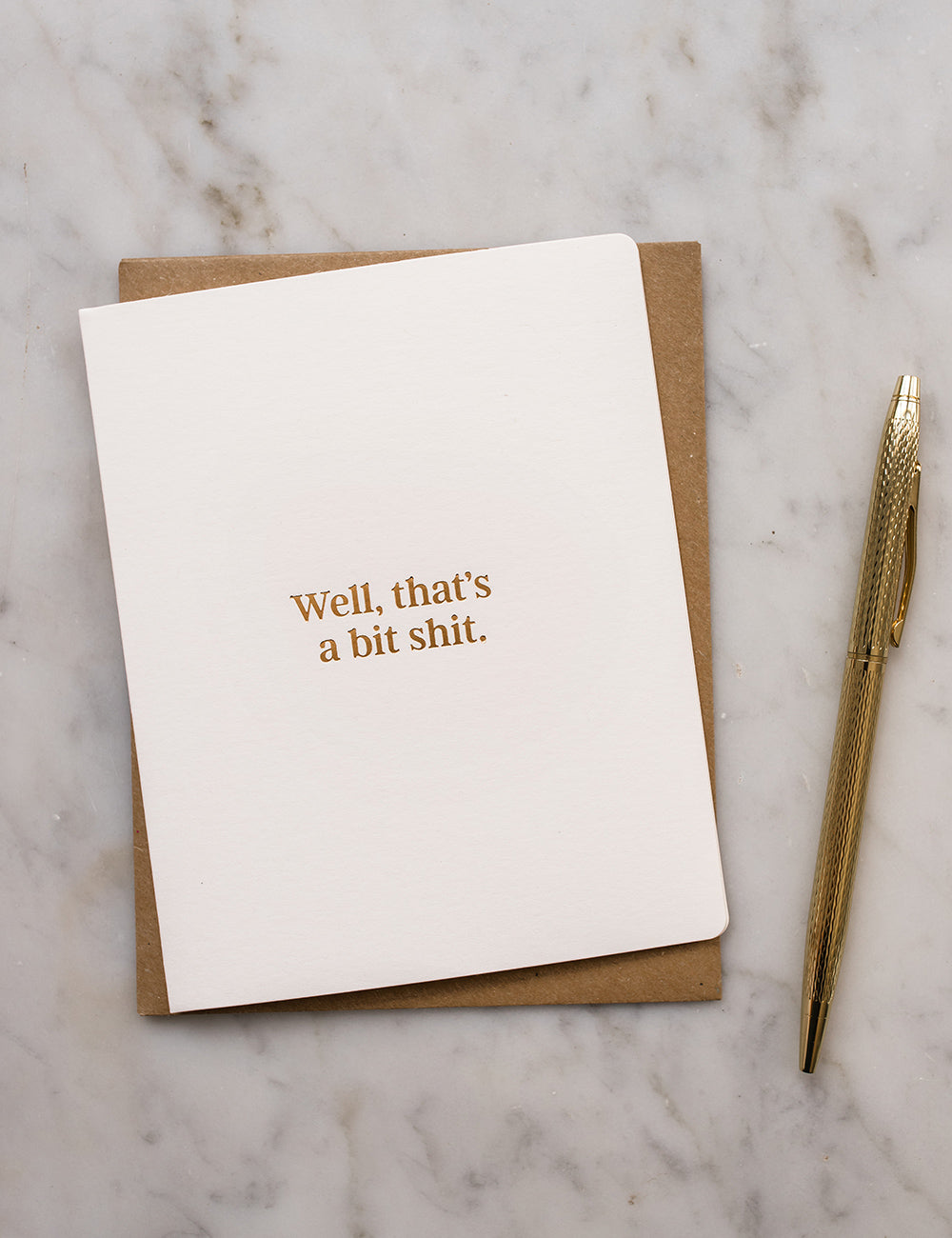 Well, thats a bit shit. Greeting Card