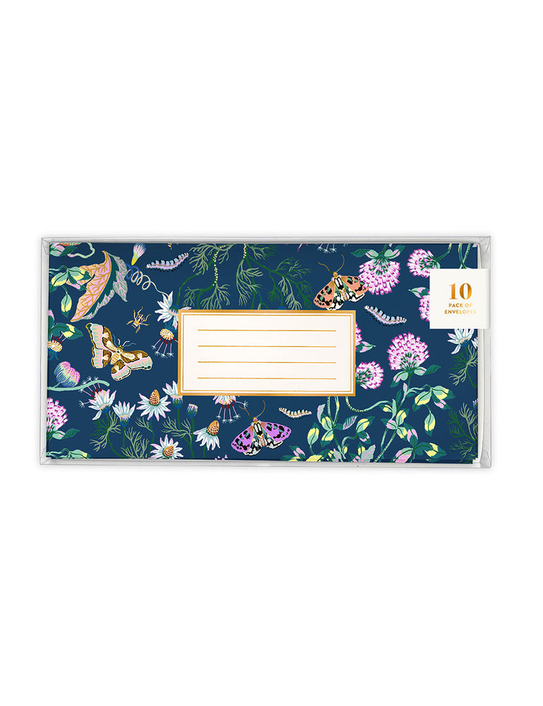 Wondergarden 10 Pack DL Envelopes Envelopes Bespoke Letterpress 
