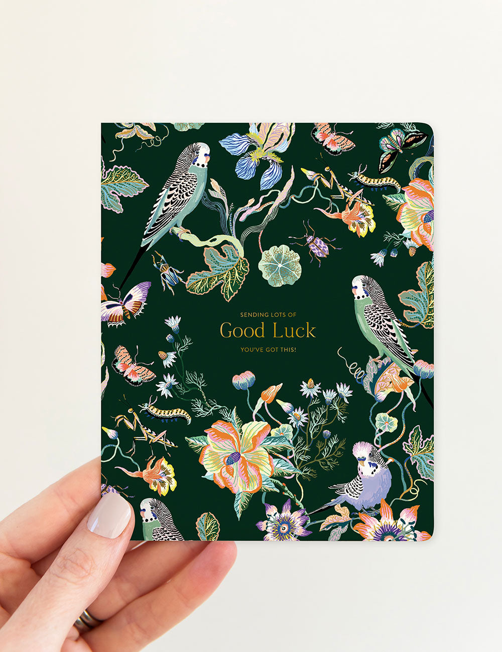 Good Luck - Wondergarden Greeting Card