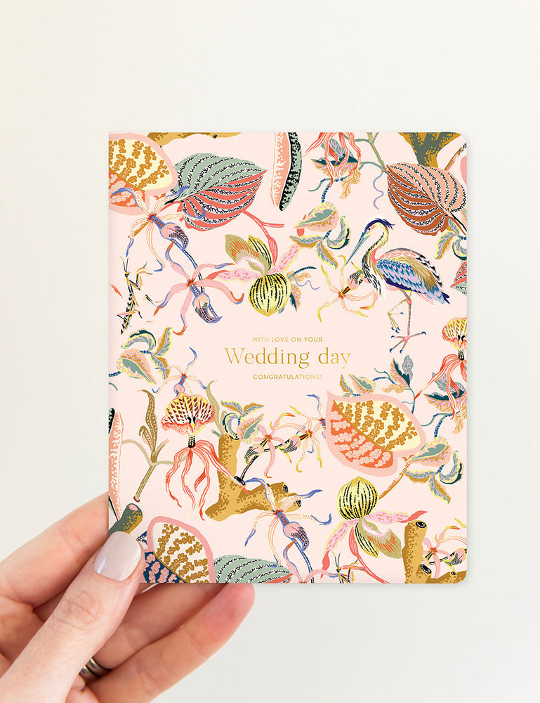 Wedding Day - Wondergarden Greeting Cards Bespoke Letterpress 