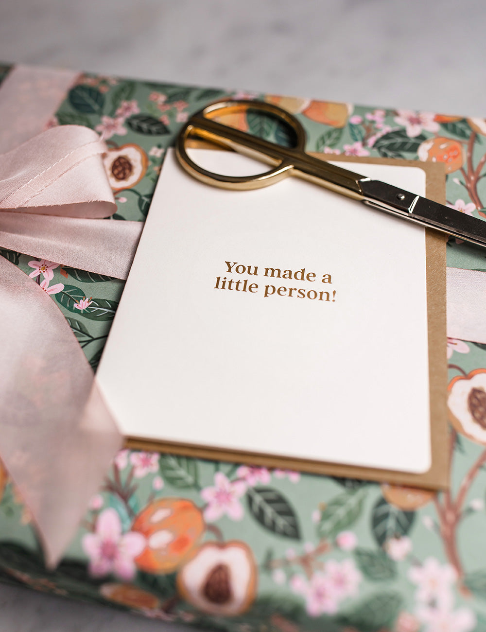 You made a little person! Greeting Card