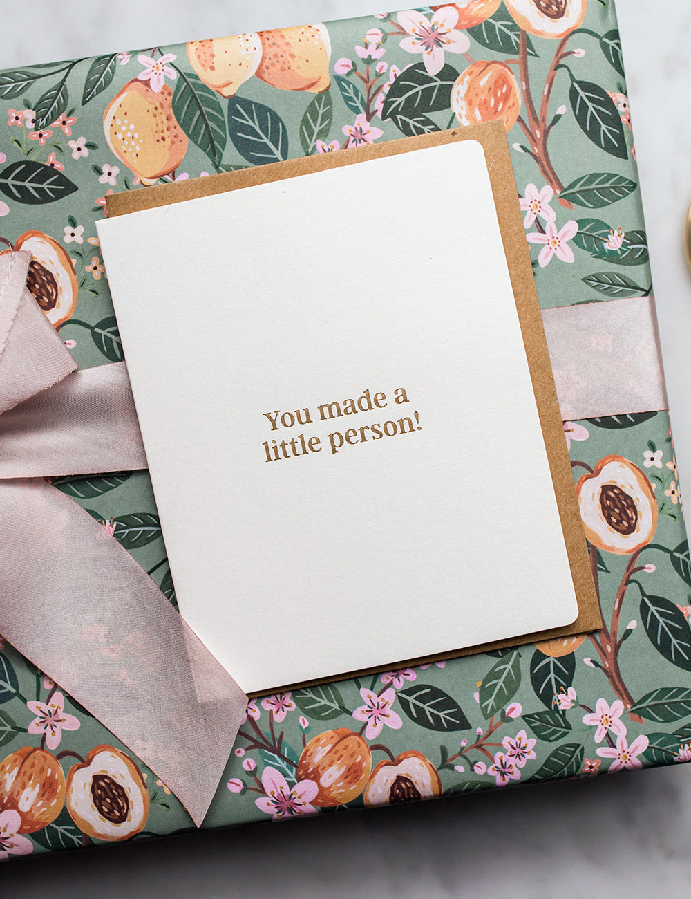 You made a little person! Greeting Card