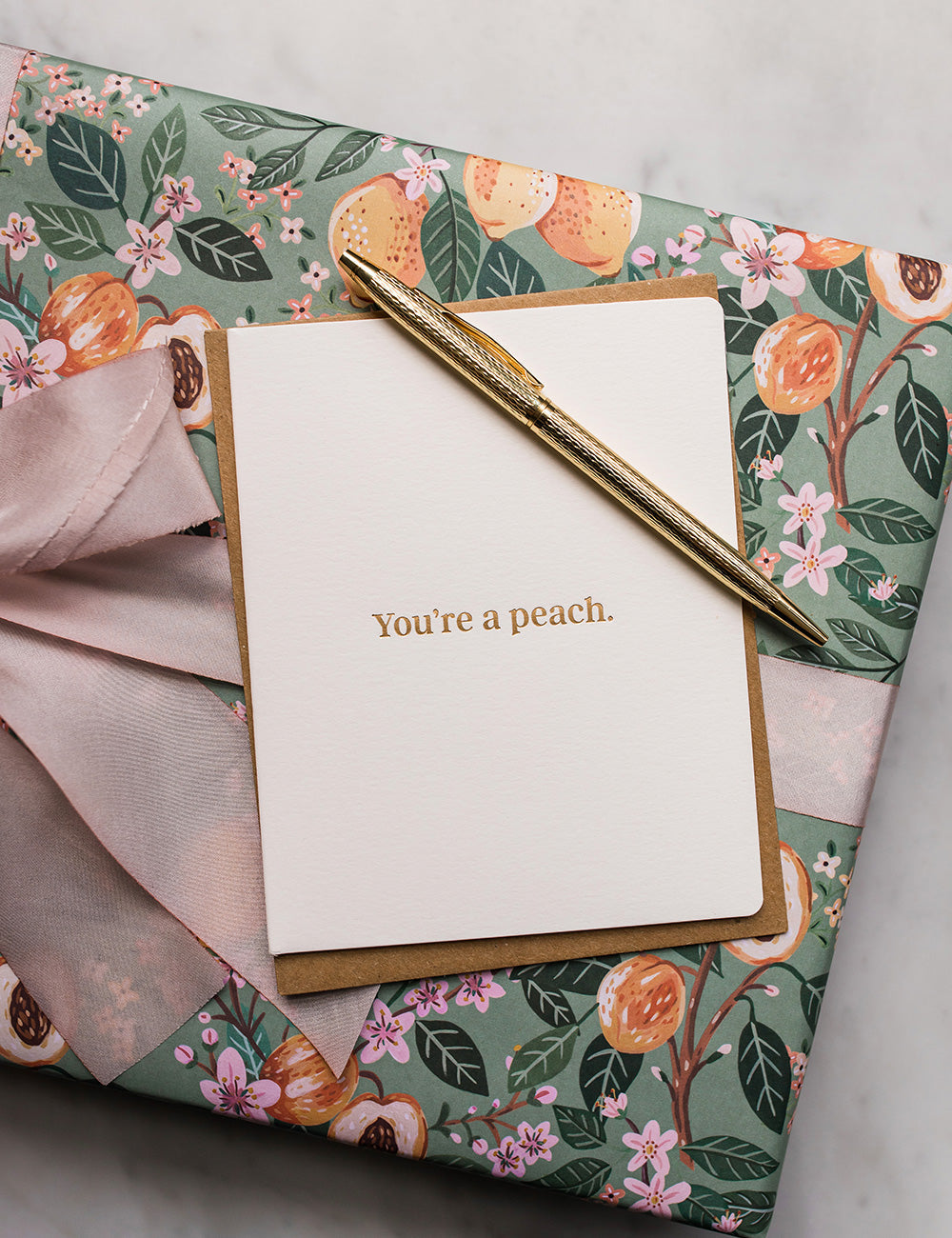 Youre a Peach Greeting Card