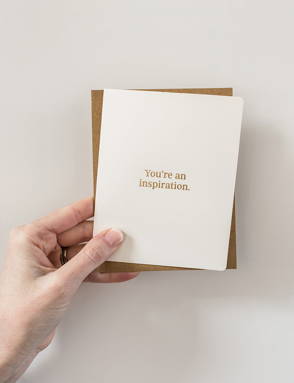 Youre an inspiration Greeting Card