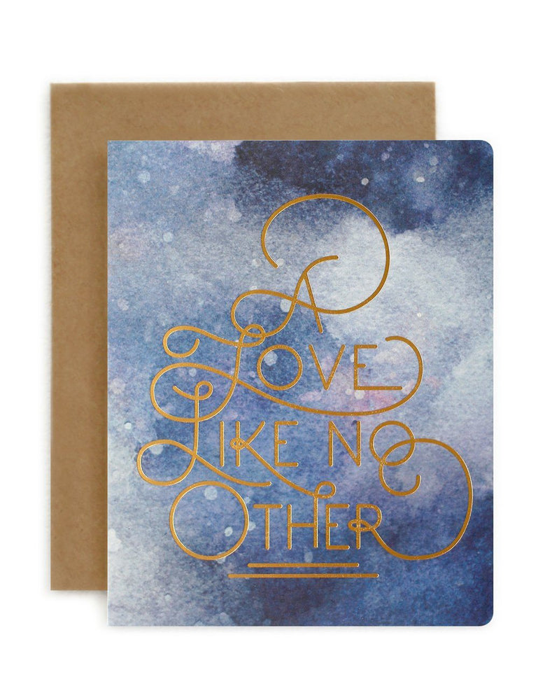 A Love Like No Other Greeting Cards Bespoke Letterpress 