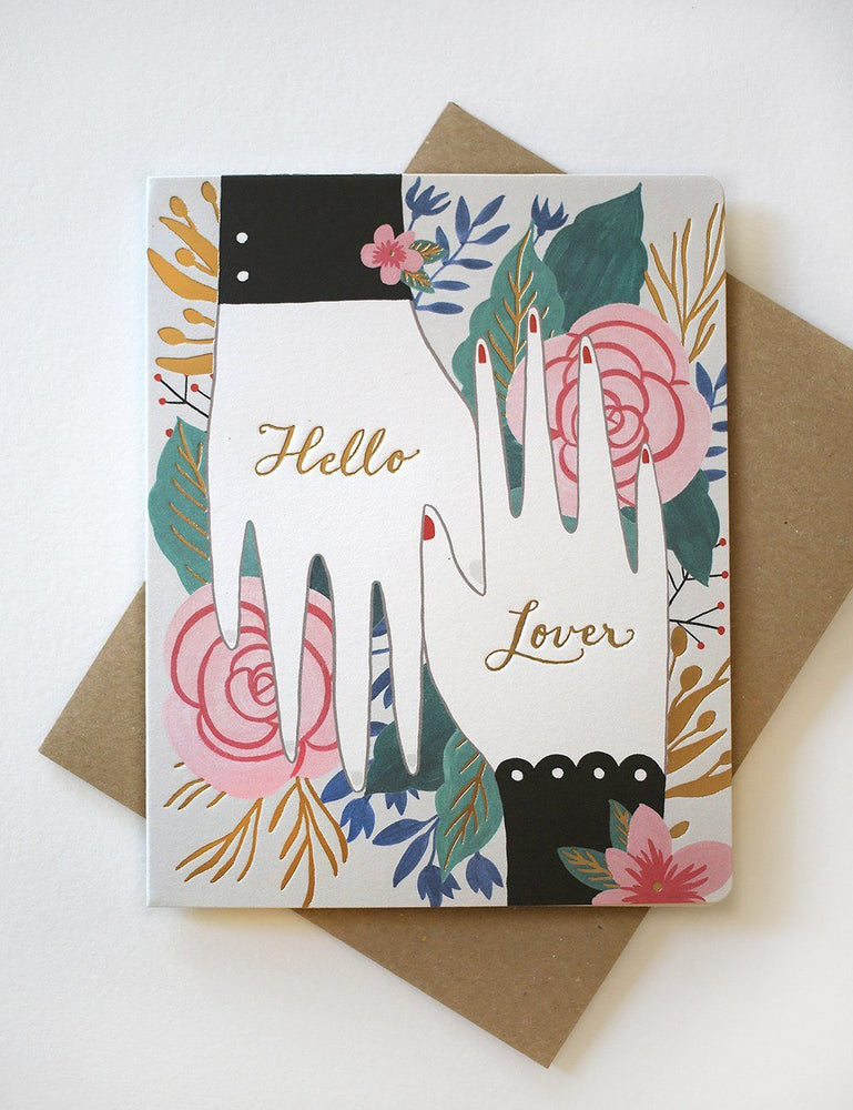 Hello Lover Greeting Cards Bespoke Letterpress 