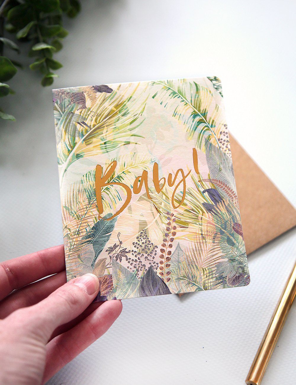 Jungle Baby! Greeting Card